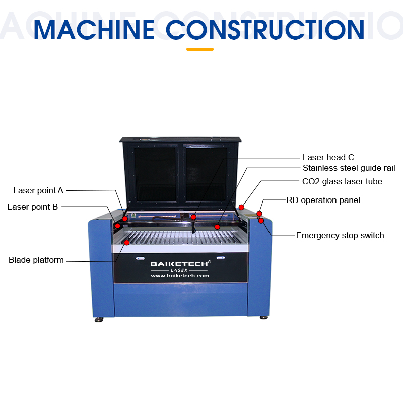 Acrylic Cutting Machine - ماكينة قطع ونقش بالليزر CO2 بقوة