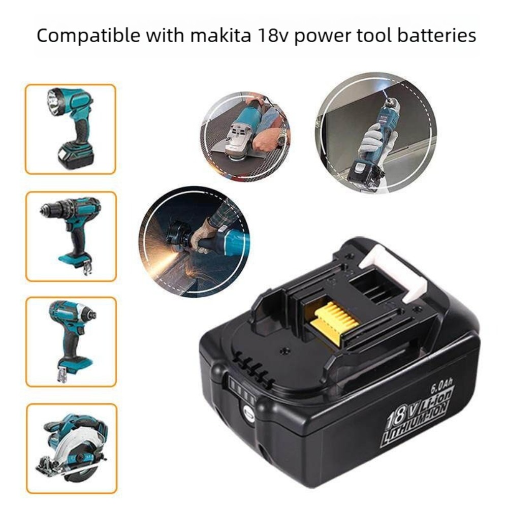 بطارية مطورة بسعة 6000 مللي أم - مراجعة Makita Drill Dtw300 وسعره