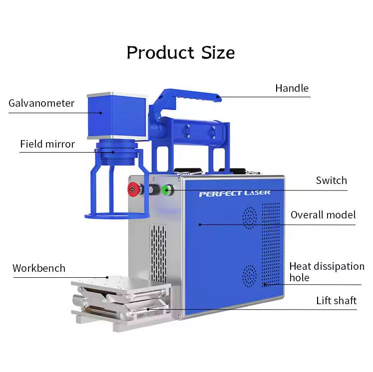 آلة نقش بالليزر الليفي S4 بقوة - مراجعة Industrial Laser Engraving Machine For Metal وسعره