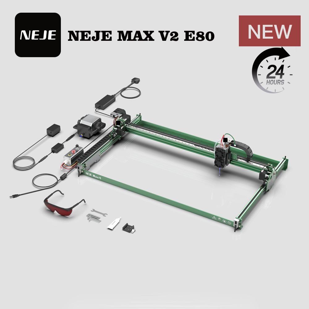 ماكينة النقش بالليزر NEJE MAX  - مراجعة Industrial Laser Cutting وسعره
