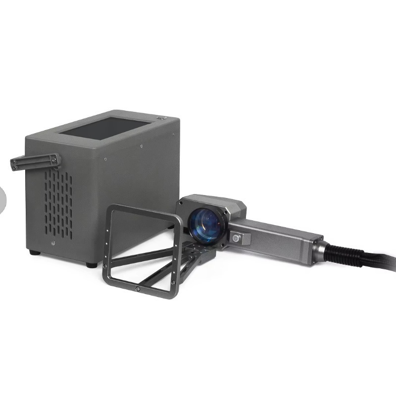 آلة الوسم بليزر الألياف المحمو - مراجعة Industrial Laser Engraving Machine For Metal وسعره